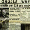 Qui prend le pouvoir en France à partir de 1958 ?