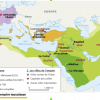 De quels territoires se sont emparés les Arabo-musulmans entre 632 et 750 ?